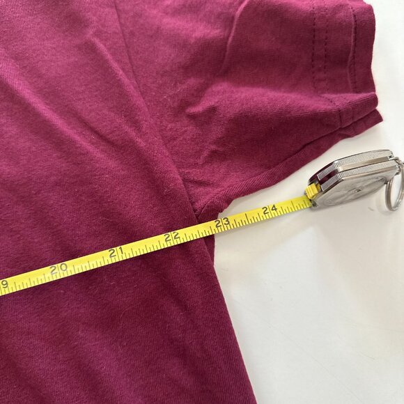 Death Note Anime Maroon Graphic T-shirt XL Streetwear Skateboard Vintage - Picture 5 of 6